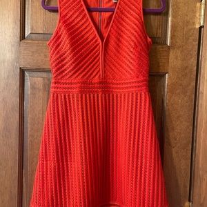 J Crew red dress, sleeveless, Size 4, never used, great buy!